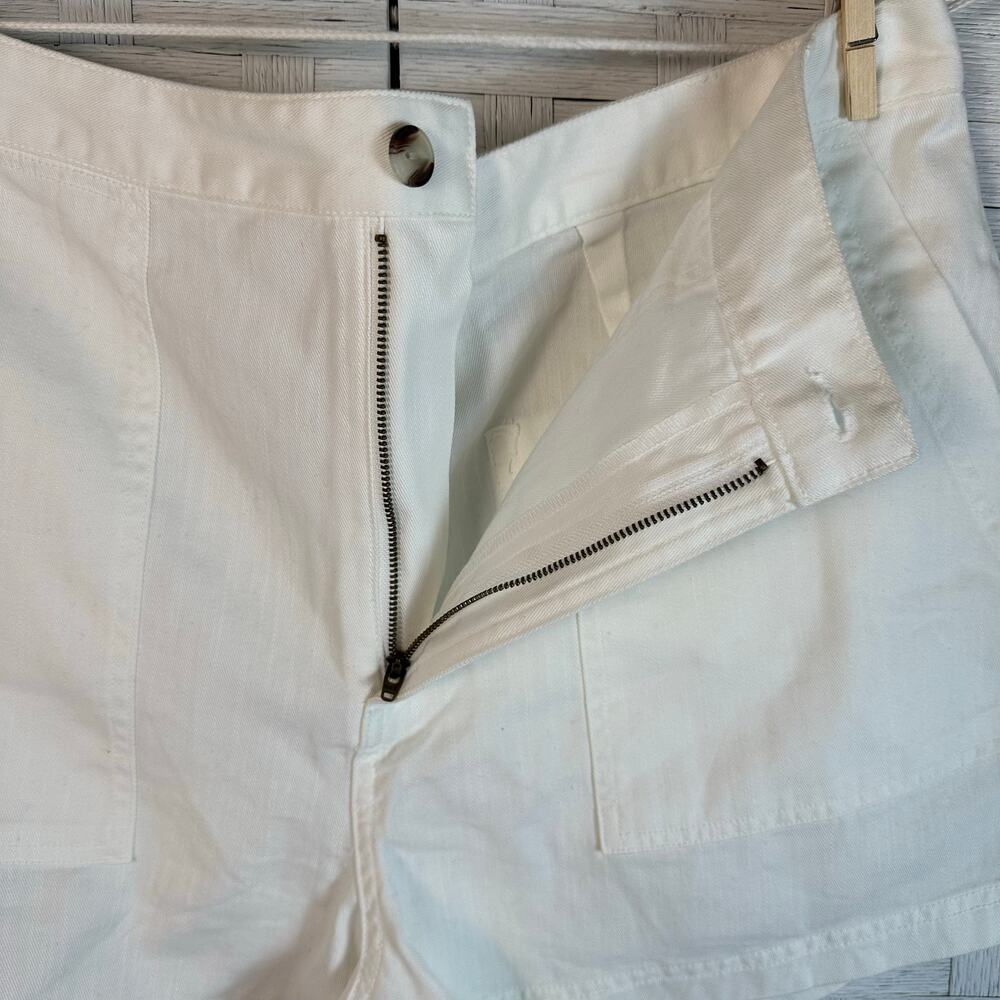 Universal thread cream, Bermuda shorts packets, high-rise nautical plus size - Picture 2 of 12